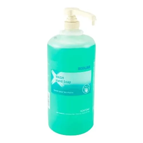 Ecolab - 6048512 - Fine Liquid Wash Hand Soap, 18 oz., Green