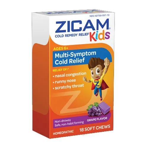 Emerson Healthcare - 201208 - Zicam Kids Cold Remedy Soft Chews 18 ct.