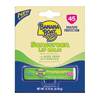 Energizer - 13068 - Banana Boat Sunscreen Lip Balm with SPF 45