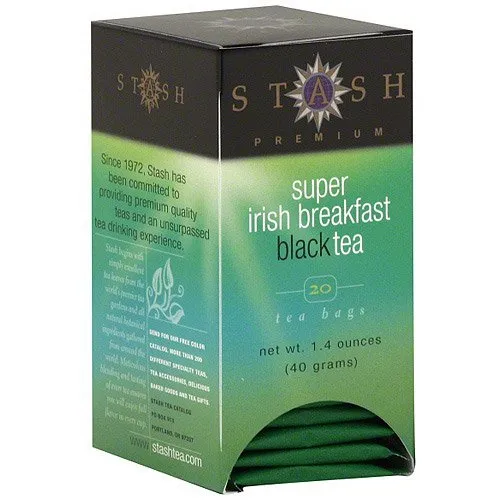 Equal Exchange - 227371 - Organic Teas C=Caffeine Irish Breakfast Black Teas 20 tea bags