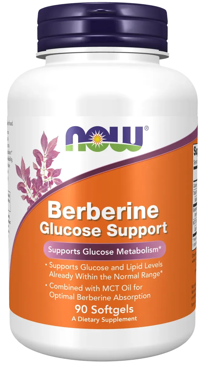 Now Foods Berberine Glucose Support - 90 Sofgels