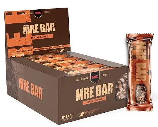 Redcon1 Mre Bars Crunchy Peanut Butter Cup - 12 Bars