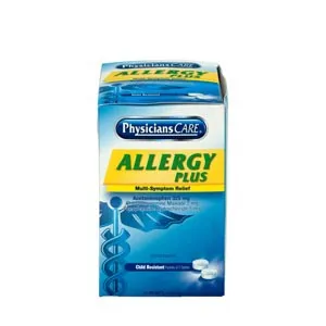First Aid Only - 90091-004 - PhysiciansCare Allergy Plus, 2/pk, 50pk/bx (DROP SHIP ONLY)