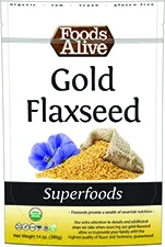 Foods Alive - 591050 - Organic  Flax Seeds