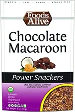 Foods Alive - 591071 - Org Chocolate Macaroon Snacker