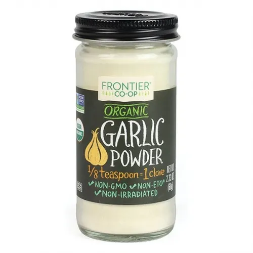 Frontier - From: 18350 To: 18351 - Garlic Powder ORGANIC  Bottle