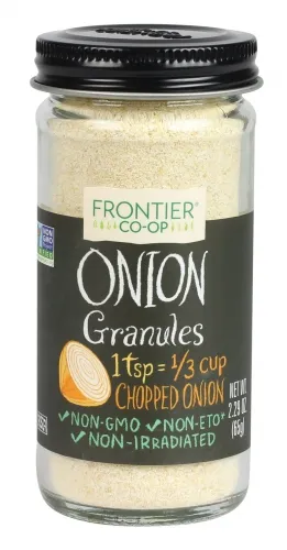Frontier - From: 18371 To: 18373 - Onion, White Granules  Bottle