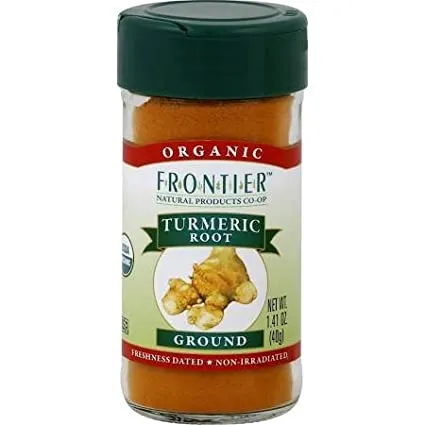 Frontier - From: 18450 To: 18459 - Turmeric Root Ground ORGANIC  Bottle