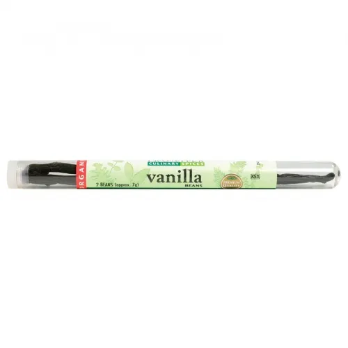 Frontier - From: 18470 To: 18479 - Vanilla Bean (Whole) ORGANIC, 1 bean pod in bottle