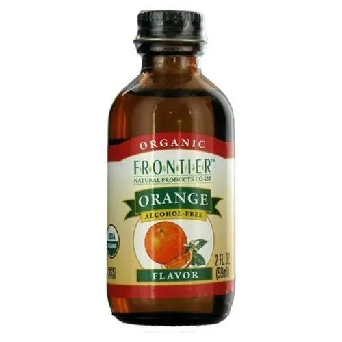 Frontier - From: 31060 To: 31069 - Orange Flavor ORGANIC  Bottle