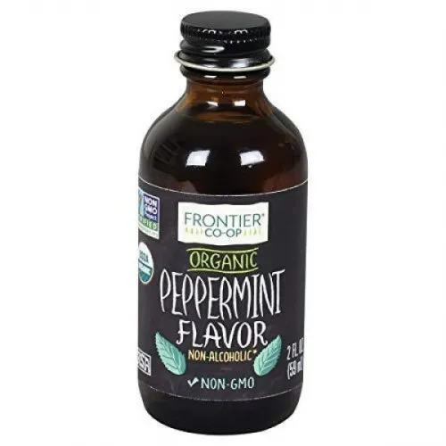 Frontier - From: 31070 To: 31073 - Peppermint Flavor ORGANIC  Bottle