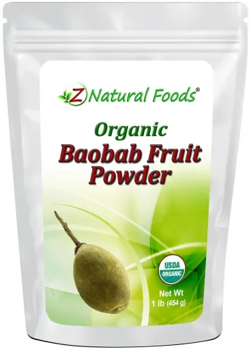 4883 - Bulk Baobab Fruit Powder ORGANIC, 1 lb. package