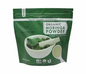 4885 - Bulk Moringa Powder ORGANIC, 1 lb. package
