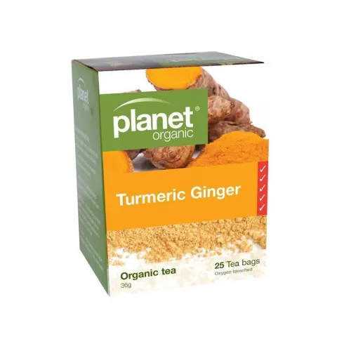 4915 - Bulk Turmeric Ginger Tea ORGANIC,  Bulk Bag