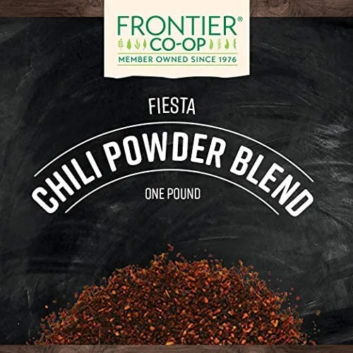 Frontier Bulk - 125 - Frontier Bulk Fiesta Chili Powder, 1 lb. package