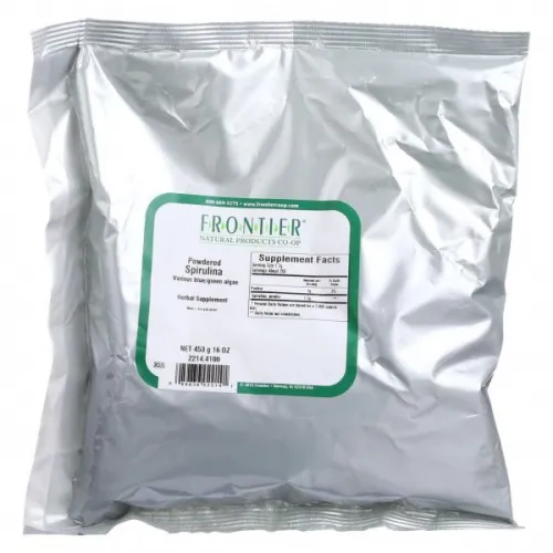 Frontier Bulk - 2214 - Frontier Bulk Spirulina Powder, 1 lb. package