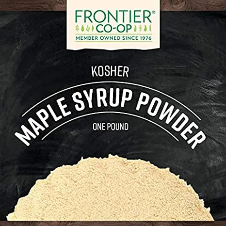 Frontier Bulk - 2400 - Frontier Bulk Maple Syrup Powder, 1 lb. package