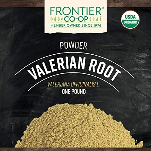 Frontier Bulk - 2549 - Frontier Bulk Valerian Root Powder ORGANIC, 1 lb. package
