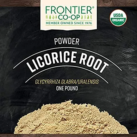 Frontier Bulk - 2587 - Frontier Bulk Licorice Root Powder, ORGANIC, 1 lb. package