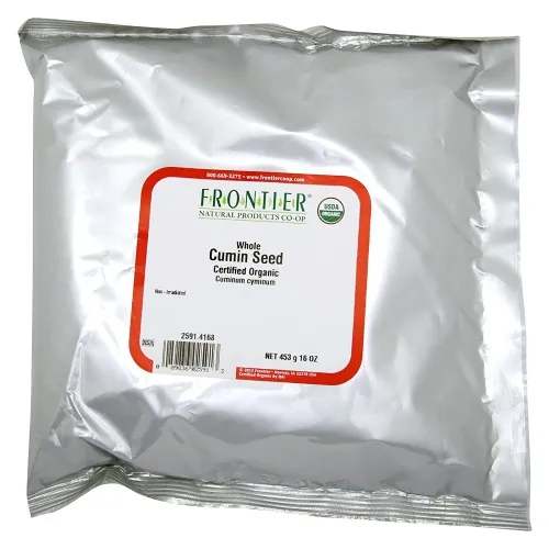 Frontier Bulk - From: 2591 To: 2592 - Cumin Seed, Ground ORGANIC, 1 lb. package