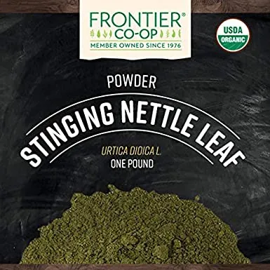 Frontier Bulk - 2634 - Frontier Bulk Stinging Nettle Leaf Powder ORGANIC, 1 lb. package