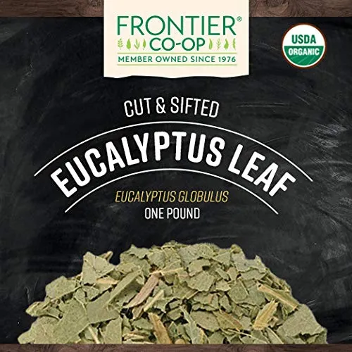 Frontier Bulk - 2643 - Frontier Bulk Eucalyptus Leaf, Cut & Sifted ORGANIC, 1 lb. package