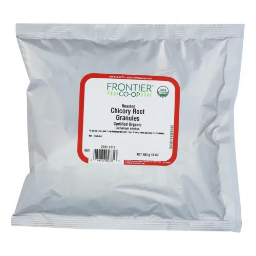 Frontier Bulk - 2731 - Frontier Bulk Chicory Root, Roasted Granules ORGANIC, 1 lb. package