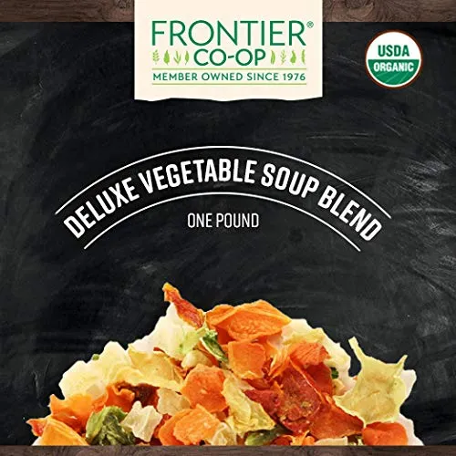 Frontier Bulk - 2786 - Frontier Bulk Vegetable Soup Blend ORGANIC, 1 lb. package