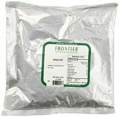 Frontier Bulk - 2824 - Frontier Bulk Celery Salt ORGANIC, 1 lb. package