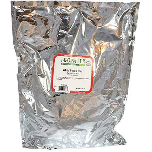 Frontier Bulk - 2870 - Frontier Bulk White Tea, Tangerine Flavored w/Fruit, ORGANIC, 1 lb. package