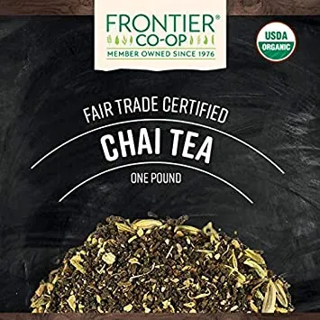 Frontier Bulk - From: 2871 to  2872 - Frontier Bulk - Chai Tea ORGANIC Fair Trade Certified™ 1 lb. package
