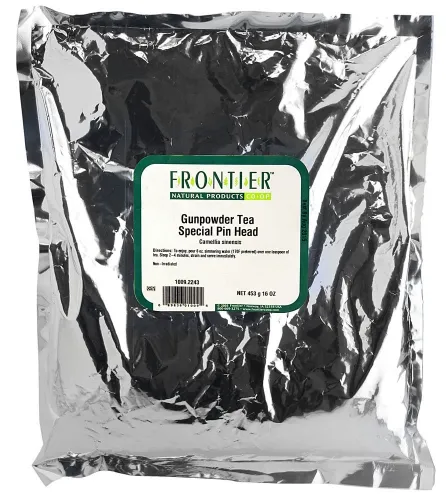 Frontier Bulk - 2875 - Frontier Bulk Strawberry Flavored Green Tea ORGANIC, 1 lb. package