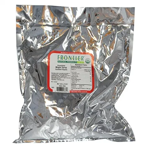 Frontier Bulk - 2885 - Frontier Bulk Maple Syrup Granules ORGANIC, 1 lb. package