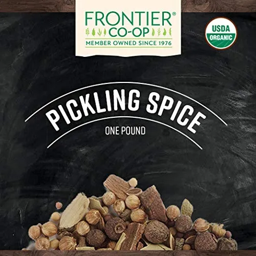 Frontier Bulk - 2901 - Frontier Bulk Pickling Spice ORGANIC, 1 lb. package