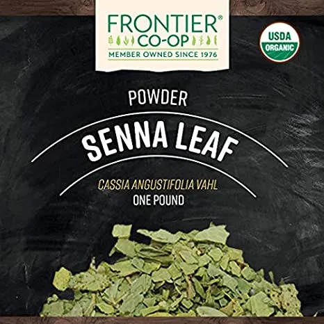 Frontier Bulk - 2909 - Frontier Bulk Senna Leaf Powder, ORGANIC 1 lb. package