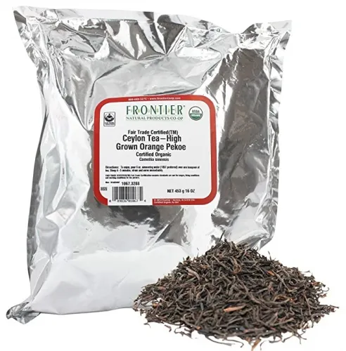Frontier Bulk - 2911 - Frontier Bulk Orange Spice Black Tea ORGANIC, 1 lb. package
