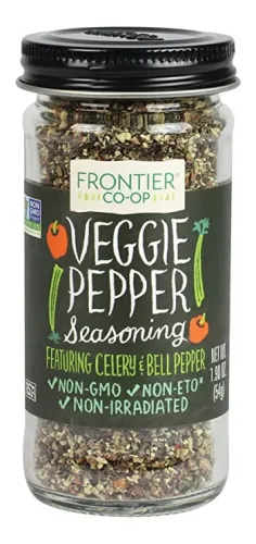 Frontier Bulk - 366 - Frontier Bulk Veggie Pepper Seasoning, 1 lb. package