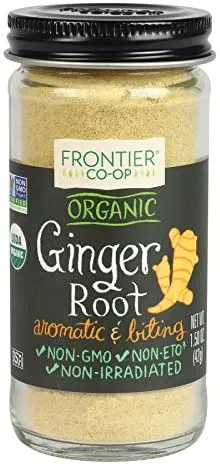 Frontier Bulk - 369 - Frontier Bulk Ginger Root (Non-Sulfited), Cut & Sifted, 1 lb. package