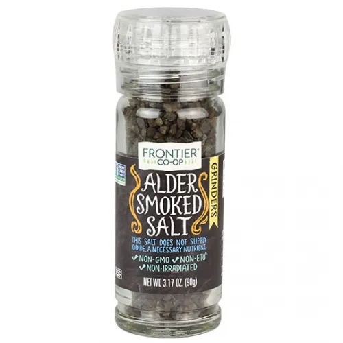 Frontier Bulk - 4418 - Frontier Bulk Alder-Smoked Sea Salt, Coarse Grind, 1 lb. package