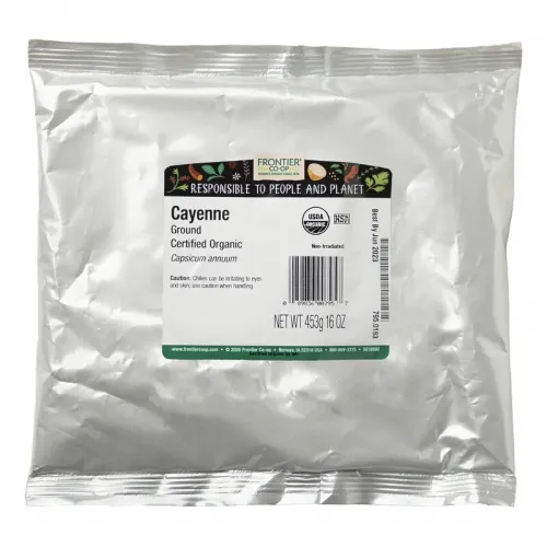 Frontier Bulk - From: 4889 to  795 - Frontier Bulk - ORGANIC 1 lb. package
