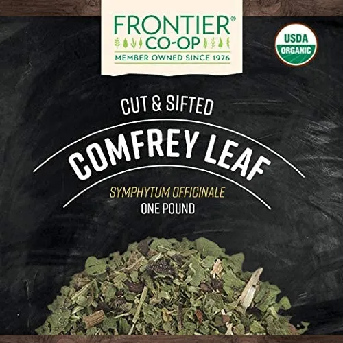 Frontier Bulk - 541 - Frontier Bulk Comfrey Leaf, Cut & Sifted ORGANIC, 1 lb. package