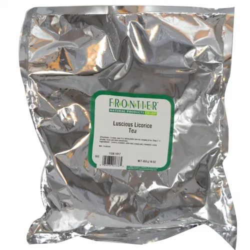 Frontier Bulk - 5773 - Frontier Bulk Luscious Licorice Herbal Tea ORGANIC, 1 lb. package