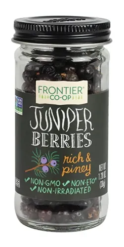 Frontier Bulk - 587 - Frontier Bulk Juniper Berries Whole, 1 lb. package