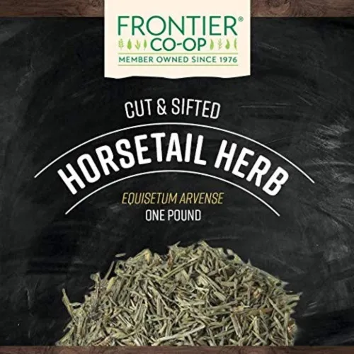 Frontier Bulk - 656 - Frontier Bulk Horsetail Herb (Shavegrass), Cut & Sifted, 1 lb. package