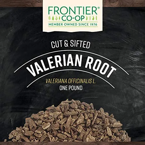 Frontier Bulk - 670 - Frontier Bulk Valerian Root, Cut & Sifted, 1 lb. package