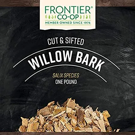 Frontier Bulk - 679 - Frontier Bulk Willow Bark, Cut & Sifted, 1 lb. package