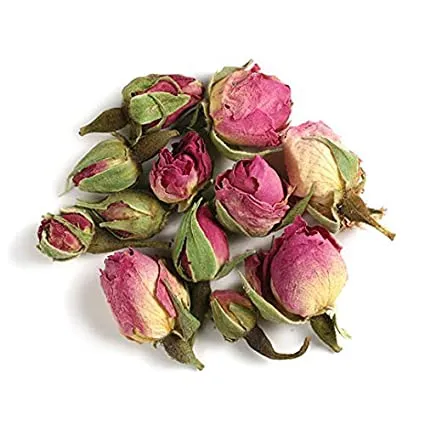 Frontier Bulk - 697 - Frontier Bulk Pink Rosebuds & Petals, Whole, 1 lb. package