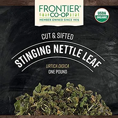 Frontier Bulk - 961 - Frontier Bulk Stinging Nettle Leaf, Cut & Sifted ORGANIC, 1 lb. package