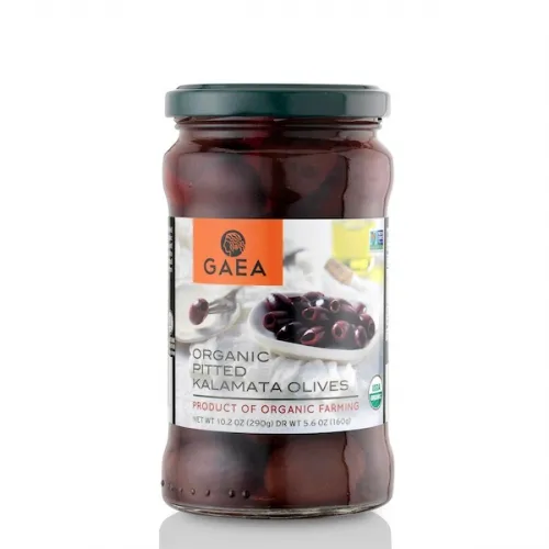 Gaea - G-300047OK8 - GAEA Organic Pitted Kalamata Olives Jar