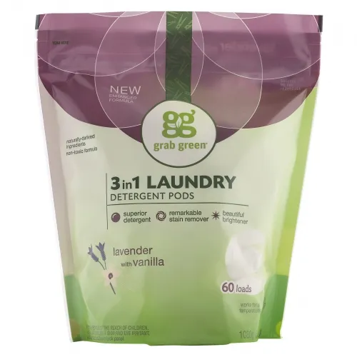Grab  - 640252 -  Vanilla Laundry Pods